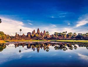 Angkor Wat Sunrise by Vespa Scooter